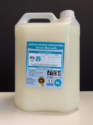Lessive liquide linge - flacon 2 L - Lessive liquide linge ultra concentrée  LE MARSEILLOIS - La capem
